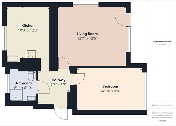 Beautiful For 6 People Located 550 M From The By Renters 格但斯克